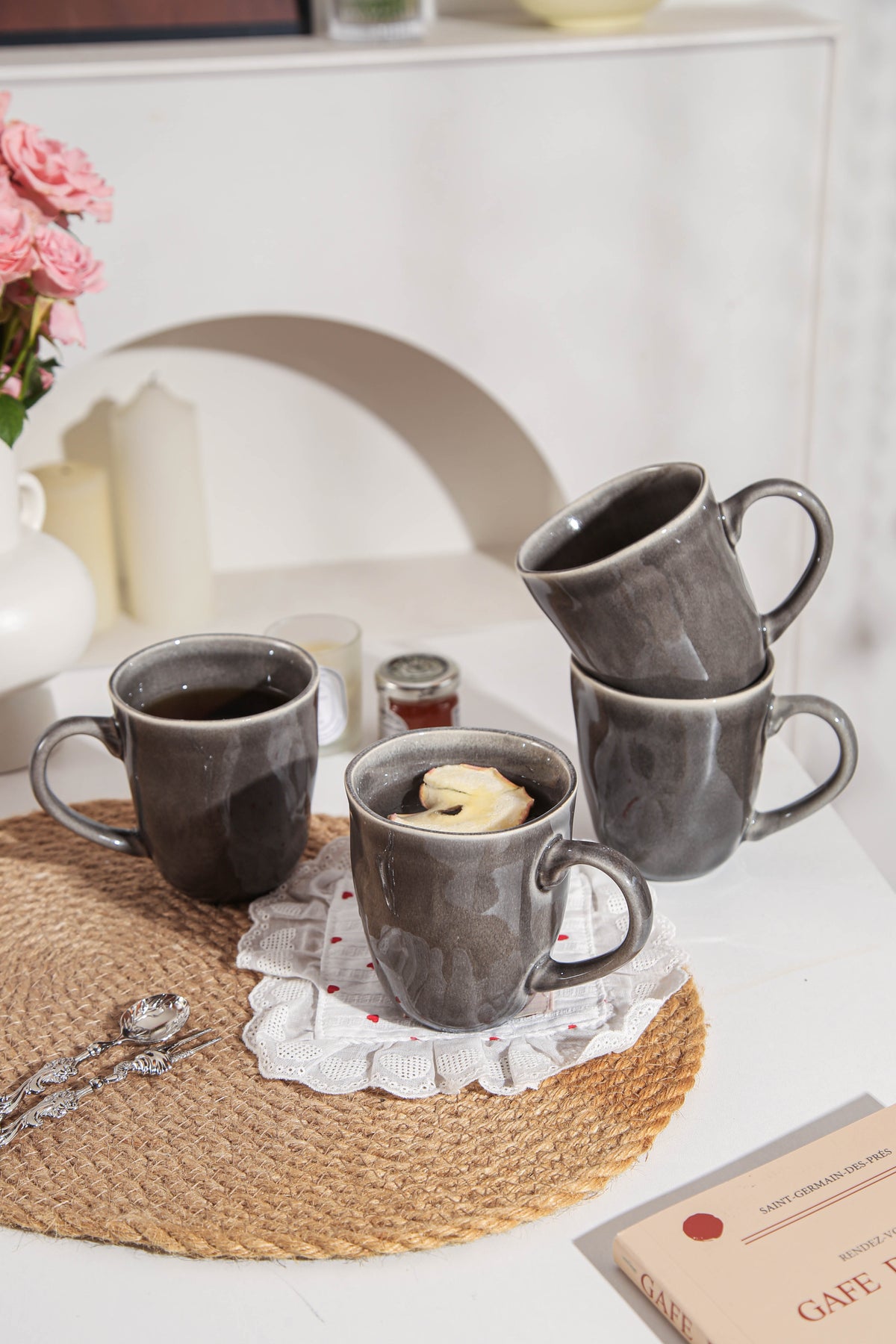 Royal Graphite Organic Mug Set