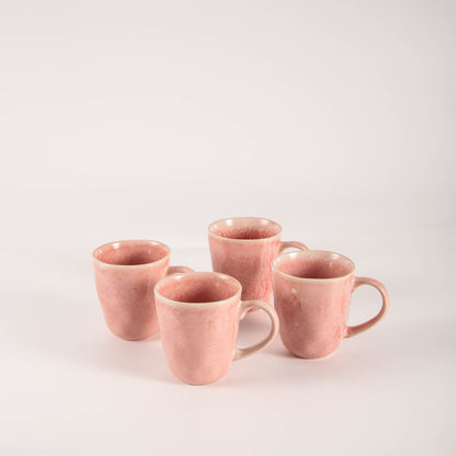 Rose Pink Organic Mug Set