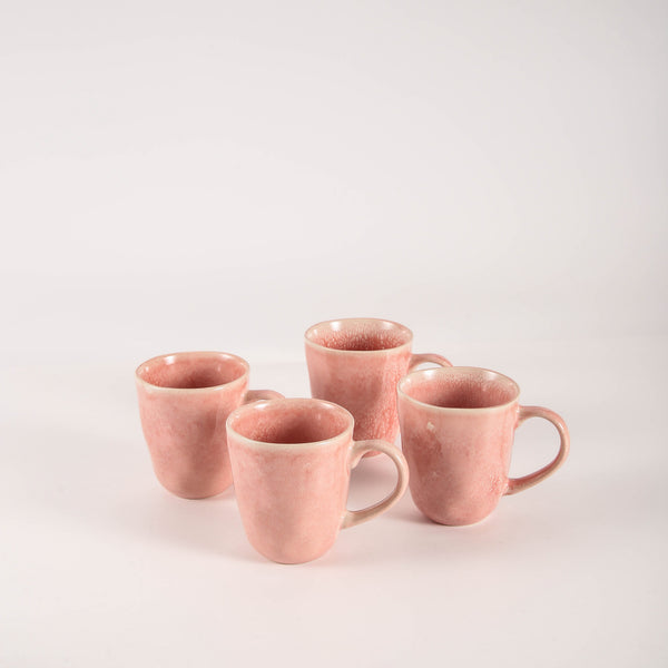 Rose Pink Organic Mug Set