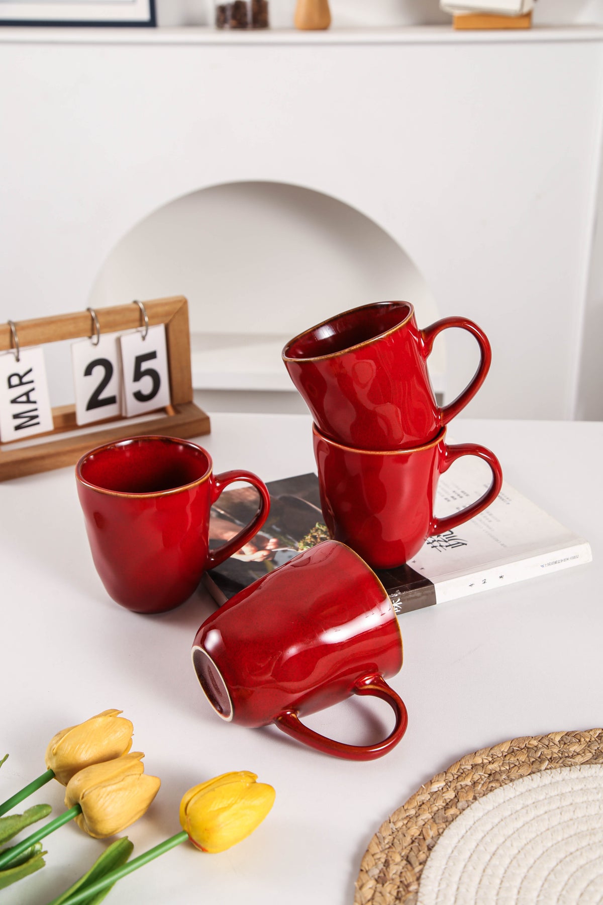 Garnet Rouge Organic Mug Set