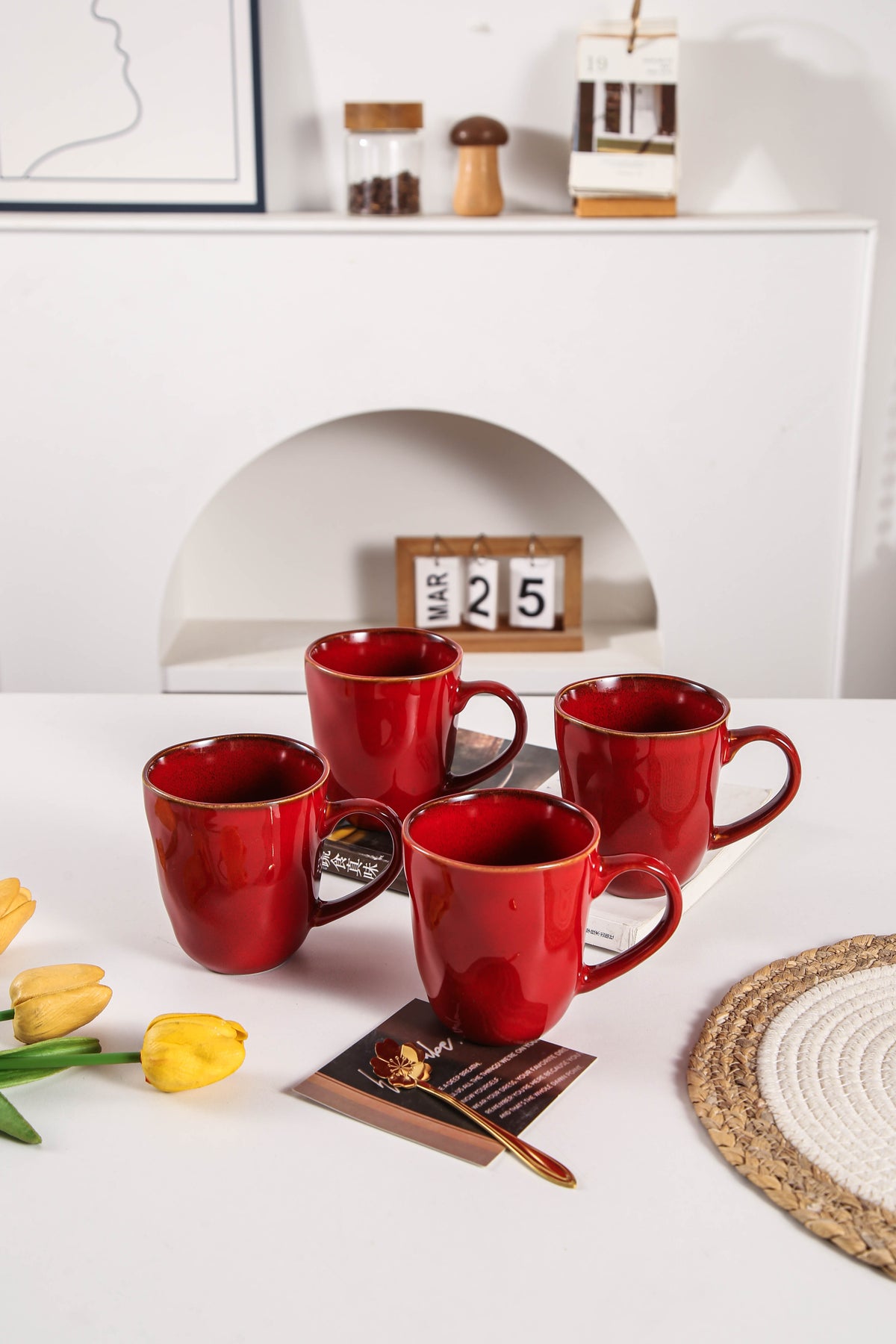 Garnet Rouge Organic Mug Set