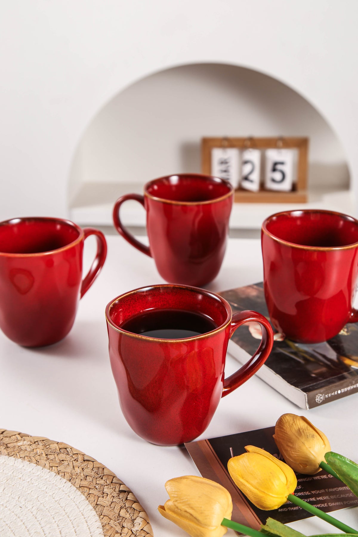 Garnet Rouge Organic Mug Set
