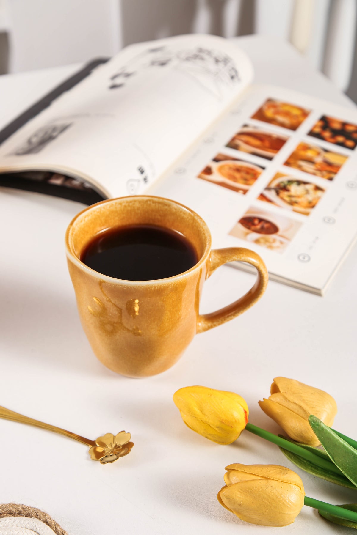 Golden Amber Organic Mug Set