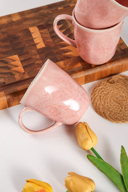 Rose Pink Organic Mug Set