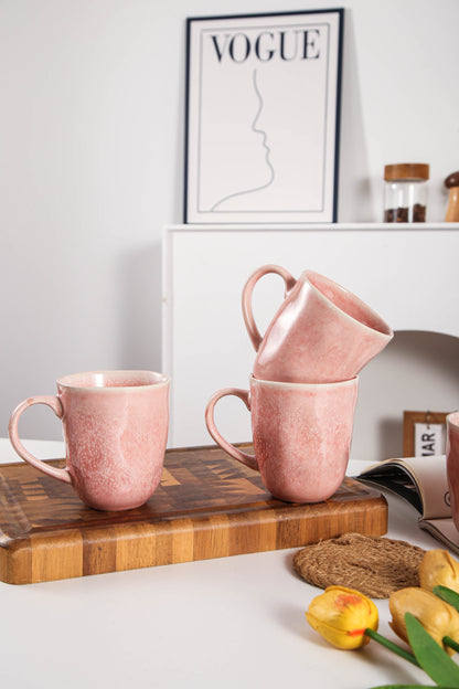 Rose Pink Organic Mug Set