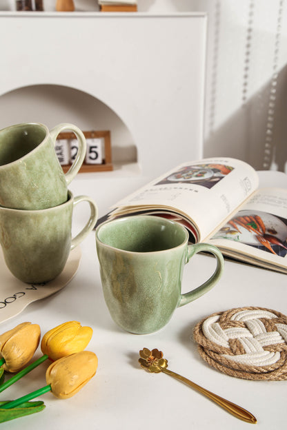 Royal Olive Organic Mug Set