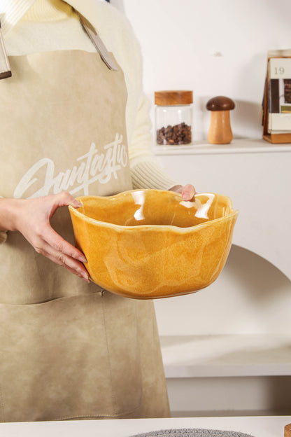 Golden Amber Organic Deep Bowl Set