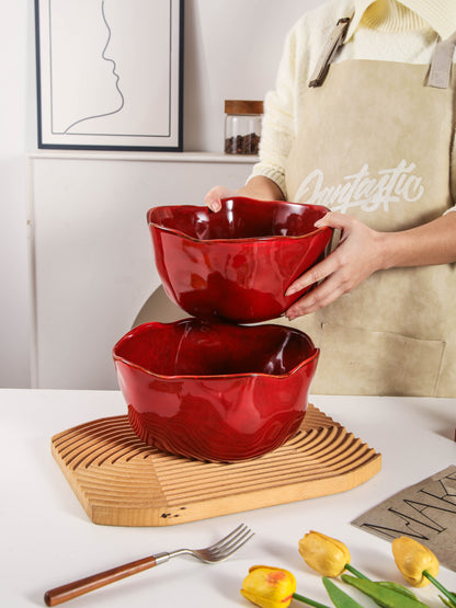 Garnet Rouge Organic Deep Bowl Set
