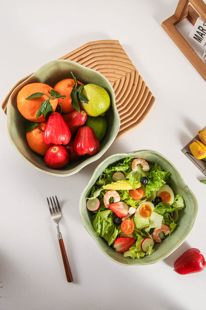 Royal Olive Organic Deep Bowl Set