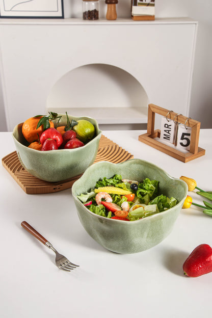 Royal Olive Organic Deep Bowl Set