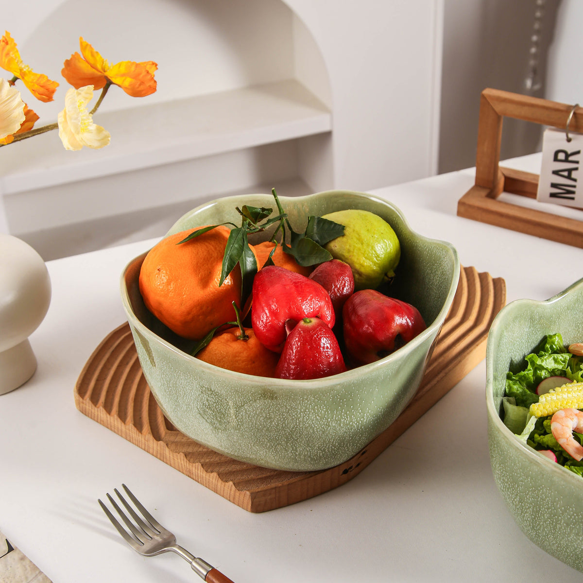 Royal Olive Organic Deep Bowl Set