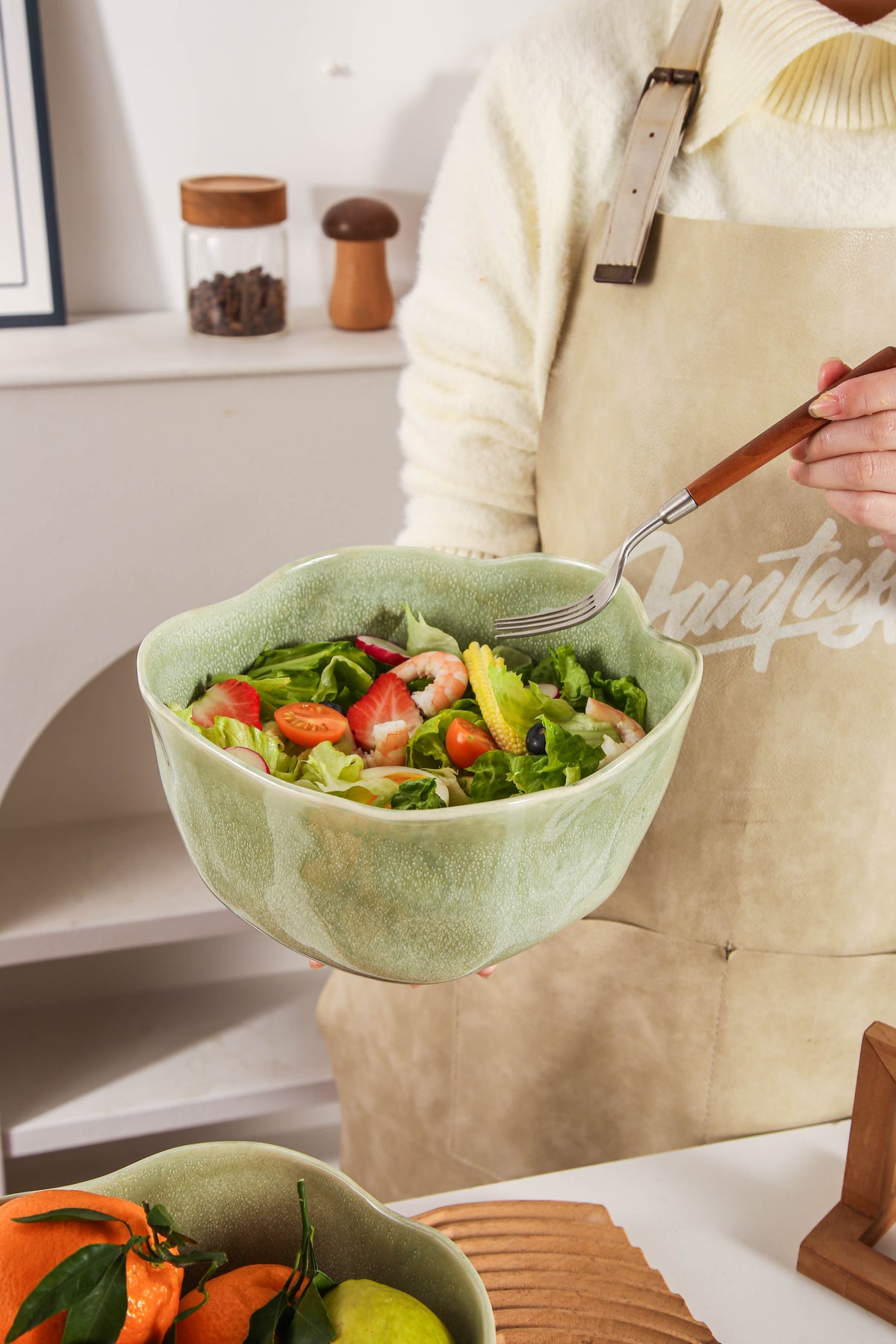 Royal Olive Organic Deep Bowl Set