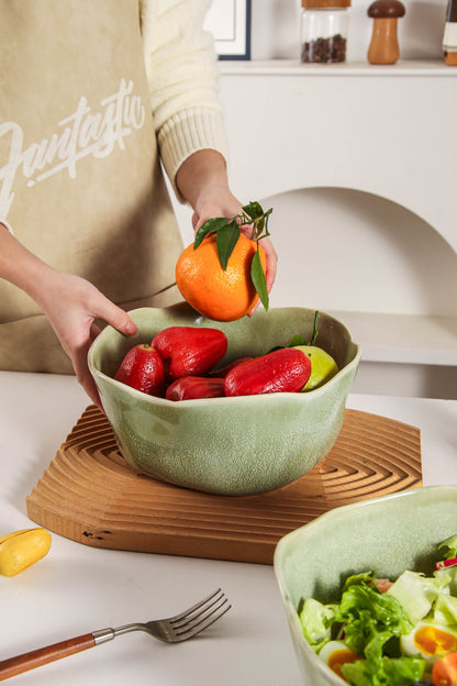 Royal Olive Organic Deep Bowl Set