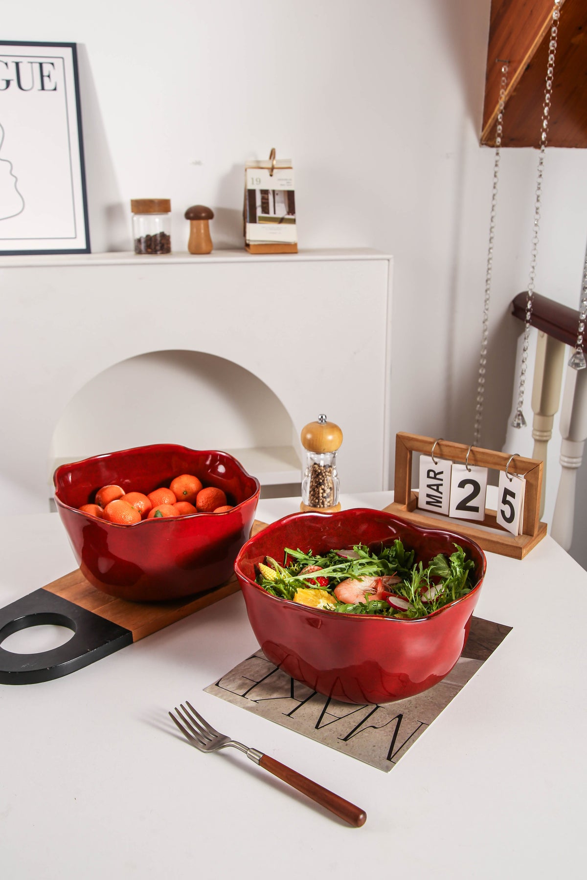 Garnet Rouge Organic Deep Bowl Set