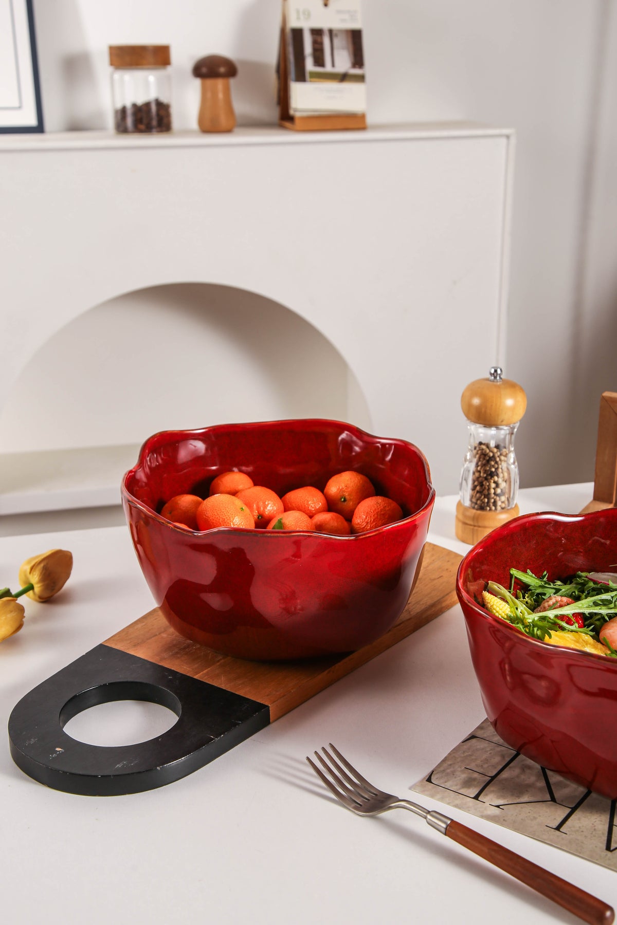 Garnet Rouge Organic Deep Bowl Set