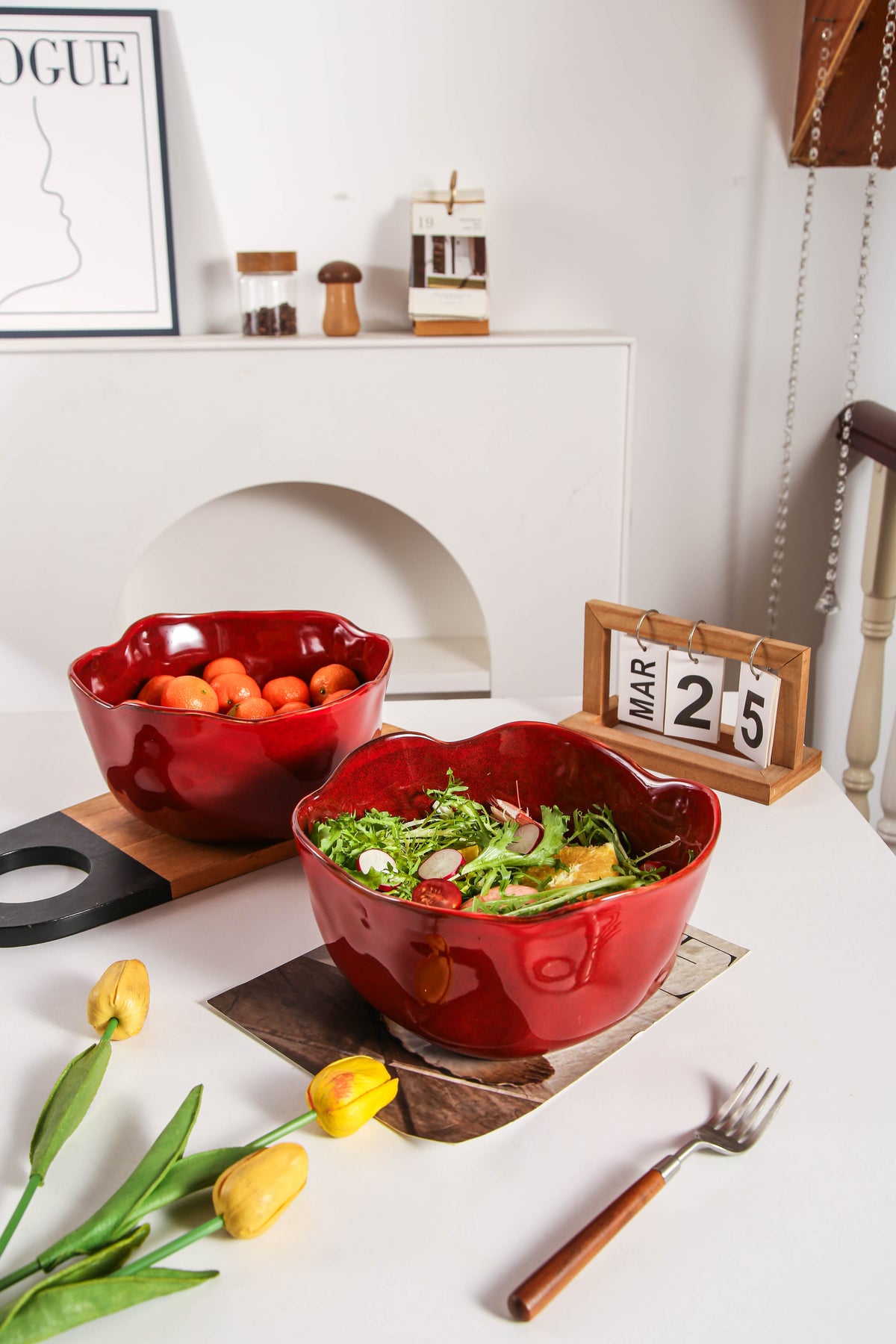 Garnet Rouge Organic Deep Bowl Set