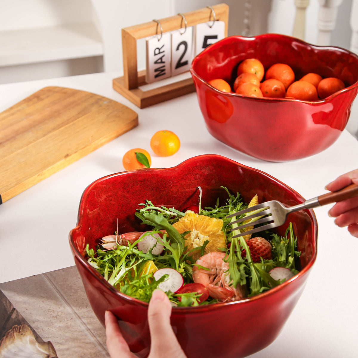 Garnet Rouge Organic Deep Bowl Set