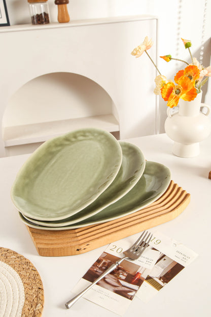 Royal Olive Organic Serving Platter Set