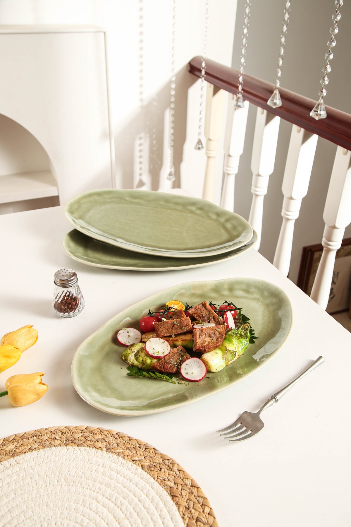 Royal Olive Organic Serving Platter Set
