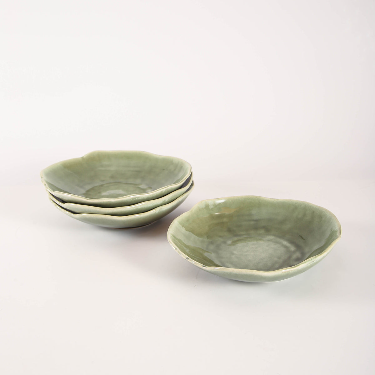 Royal Olive Organic Deep Plate Set
