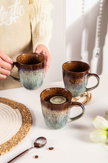 Espresso Stone Organic Mug Set