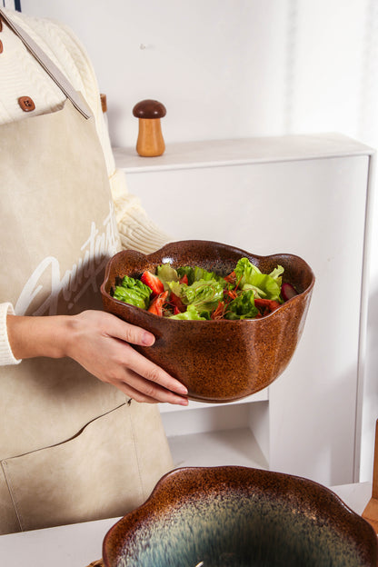 Espresso Stone Organic Deep Bowl Set