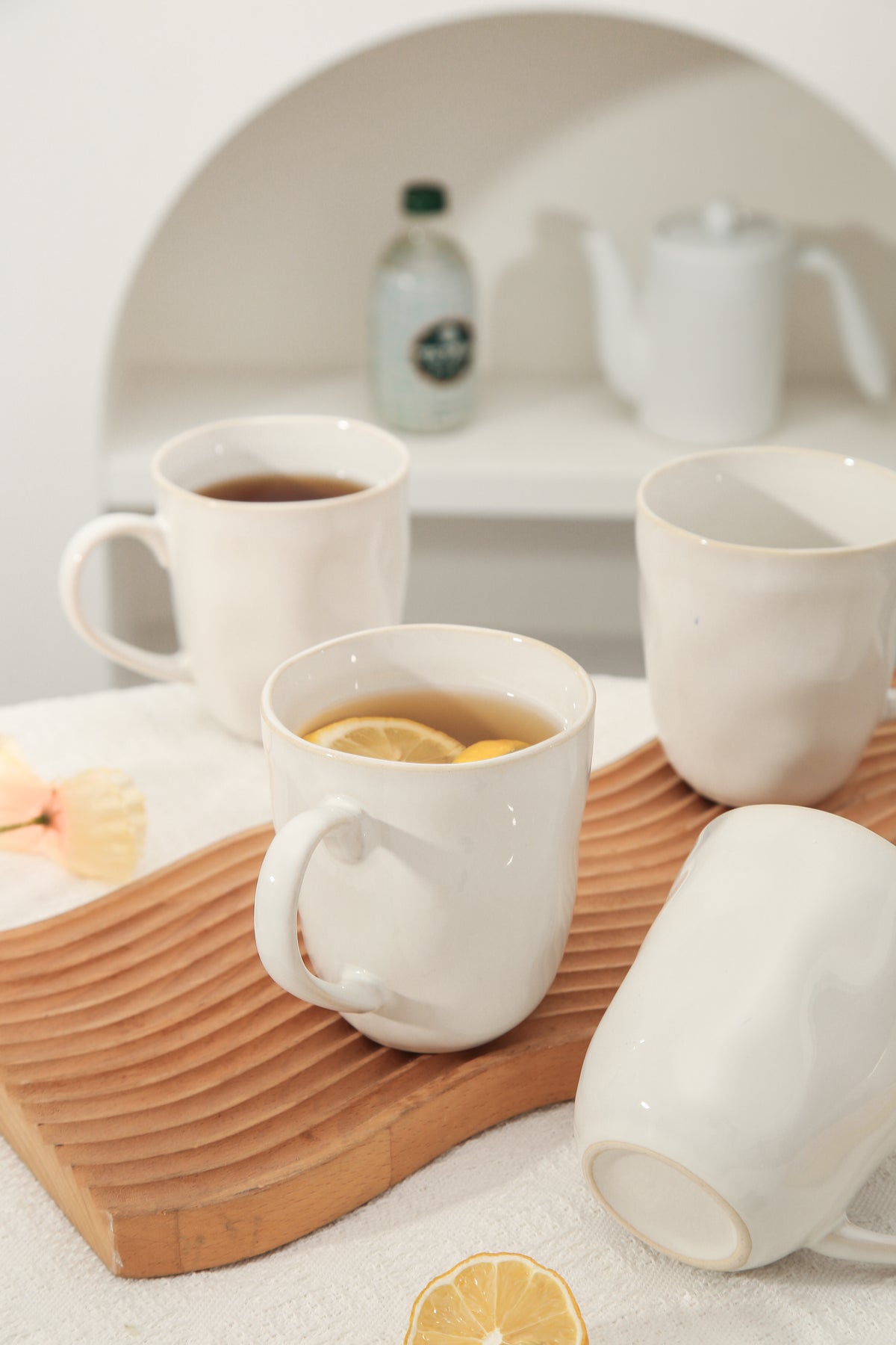 Pearl White Organic Mug Set