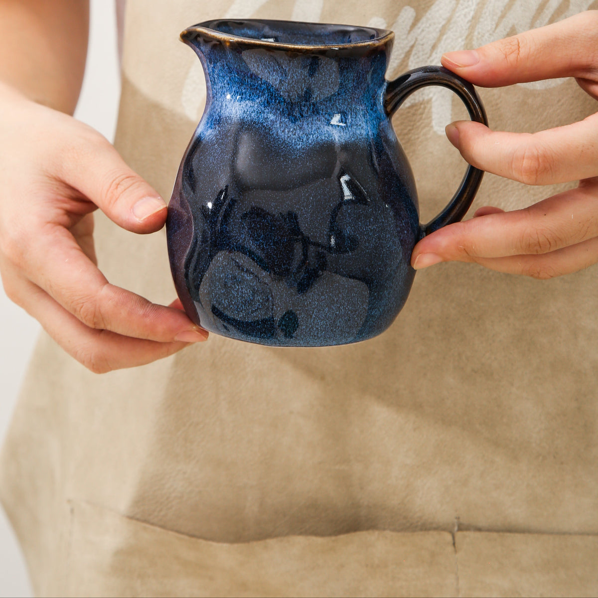 Ocean Blue Organic Creamer Pitchers