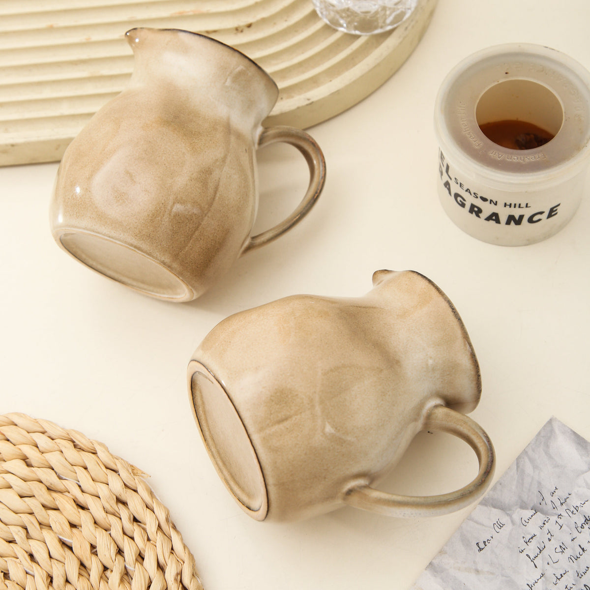 Crema  Organic Creamer Pitcher Set