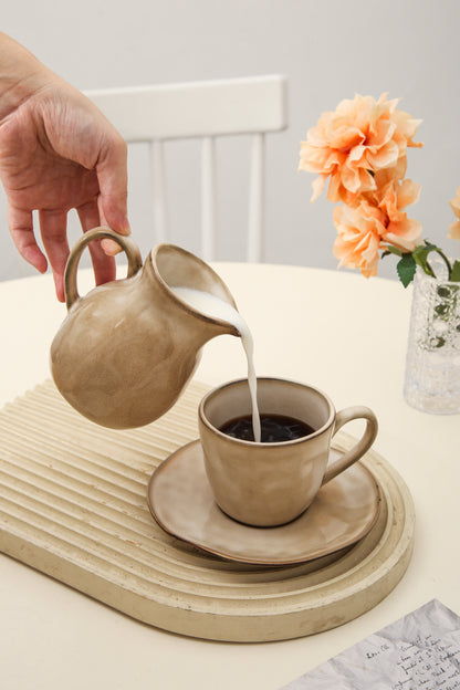 Crema  Organic Creamer Pitcher Set