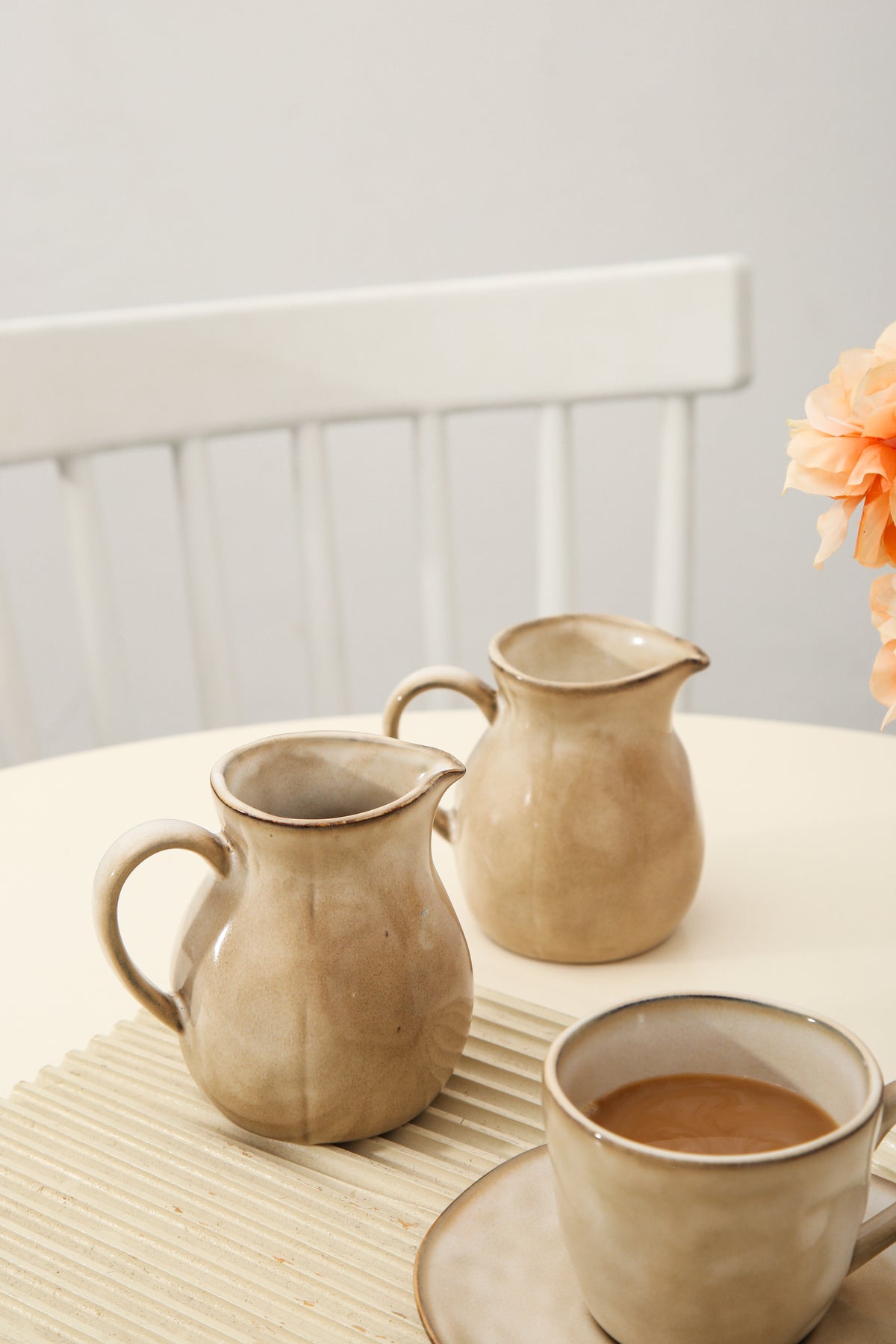 Crema  Organic Creamer Pitcher Set