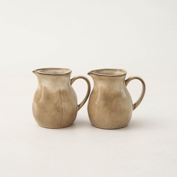 Crema  Organic Creamer Pitcher Set