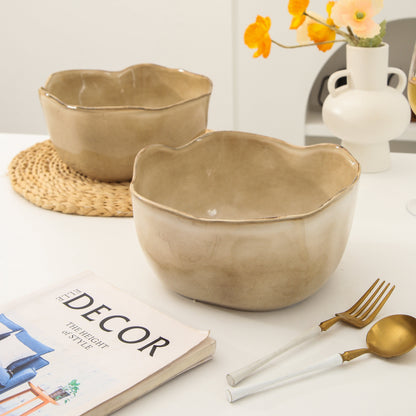 Crema Organic Deep Bowl Set