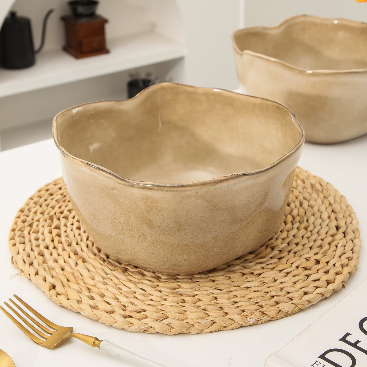 Crema Organic Deep Bowl Set