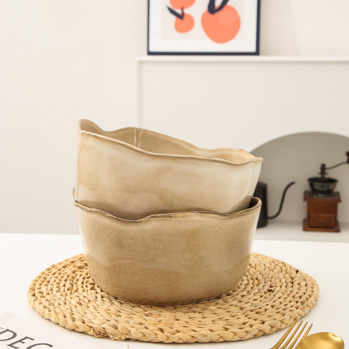 Crema Organic Deep Bowl Set