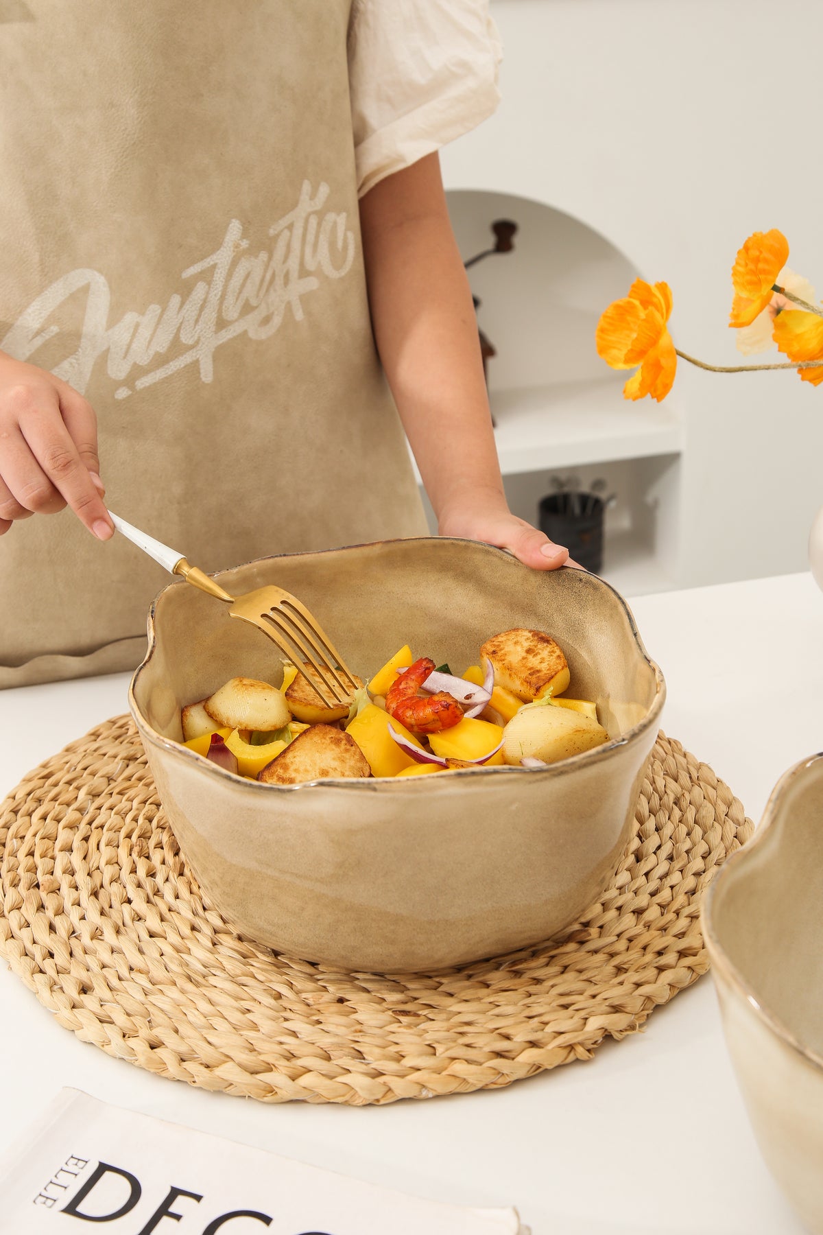 Crema Organic Deep Bowl Set