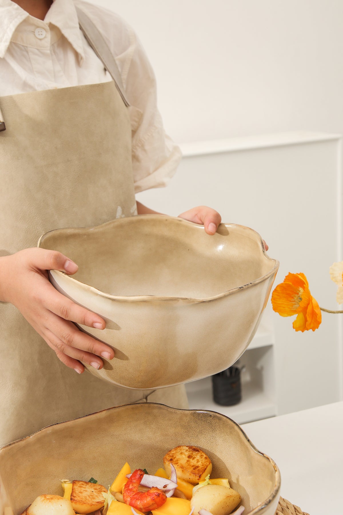 Crema Organic Deep Bowl Set