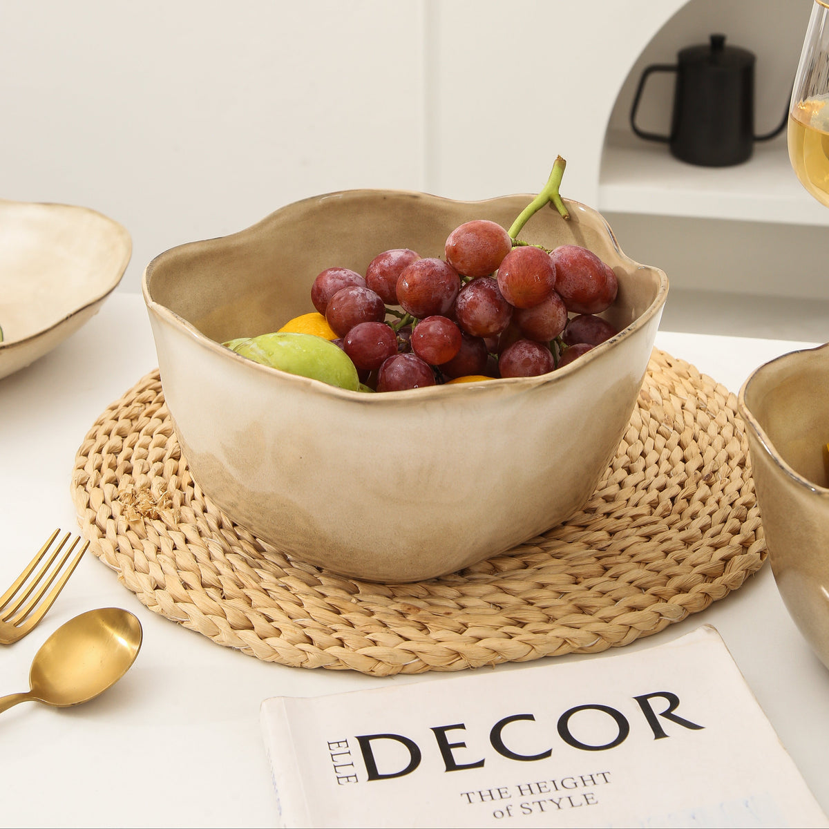 Crema Organic Deep Bowl Set