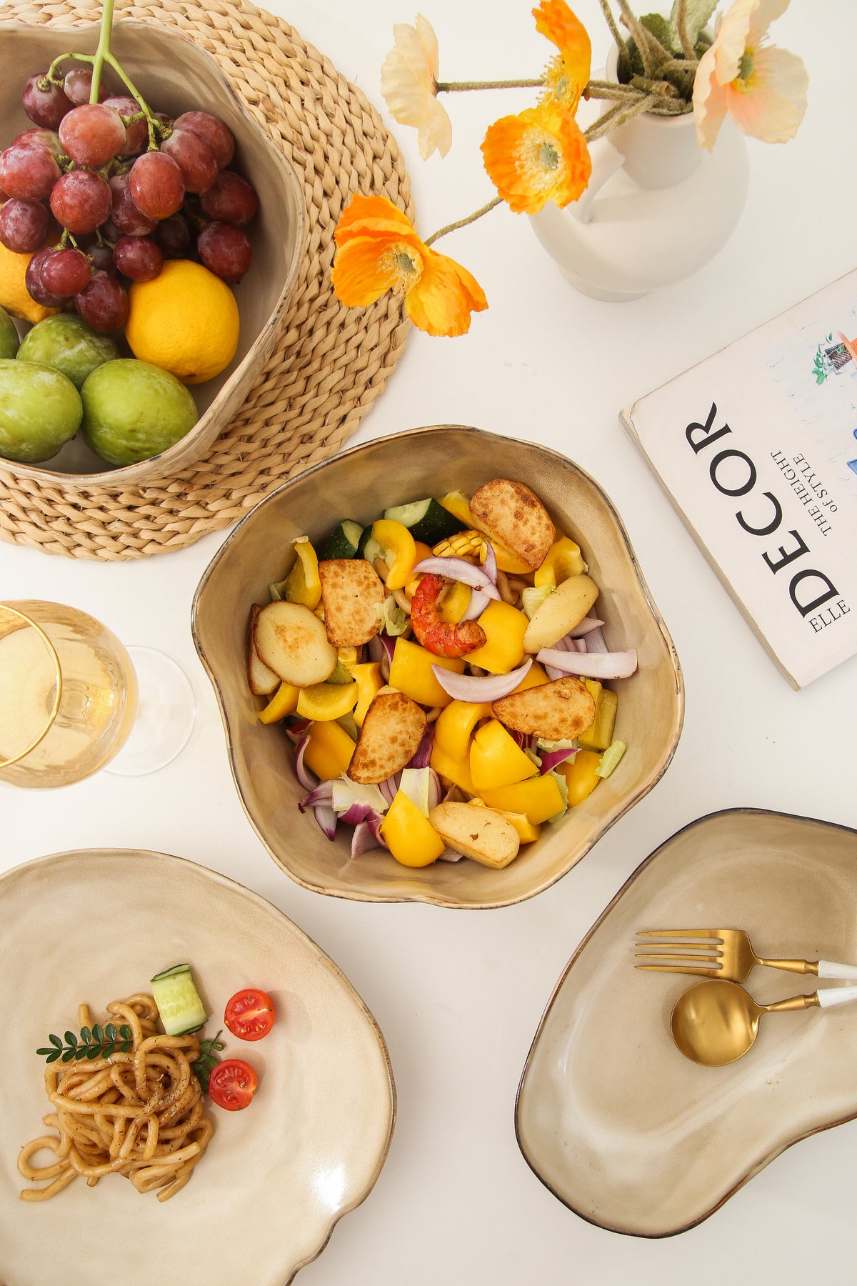 Crema Organic Deep Bowl Set