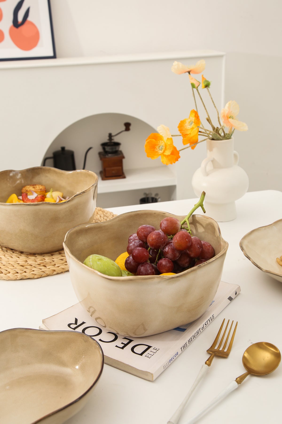 Crema Organic Deep Bowl Set