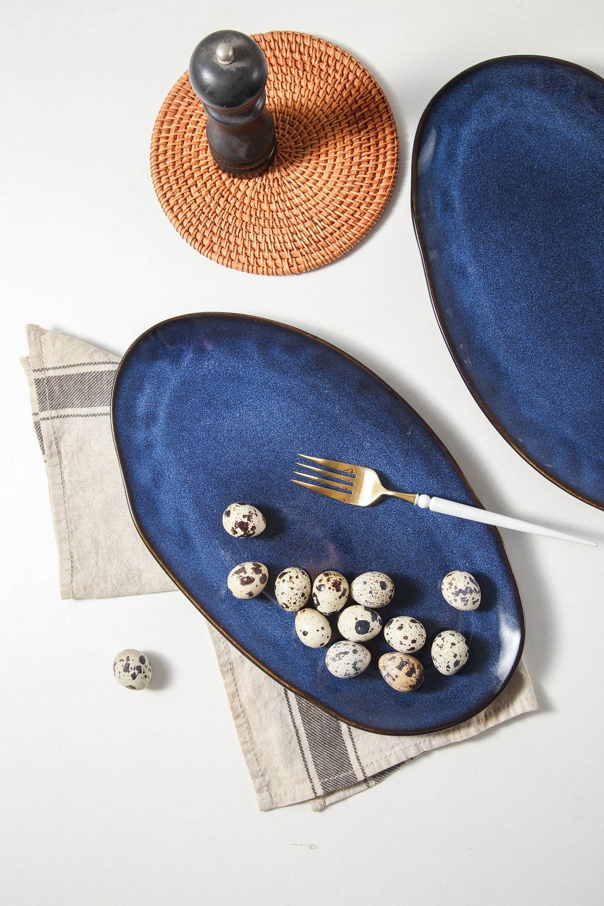 Ocean Blue Organic Serving Platter