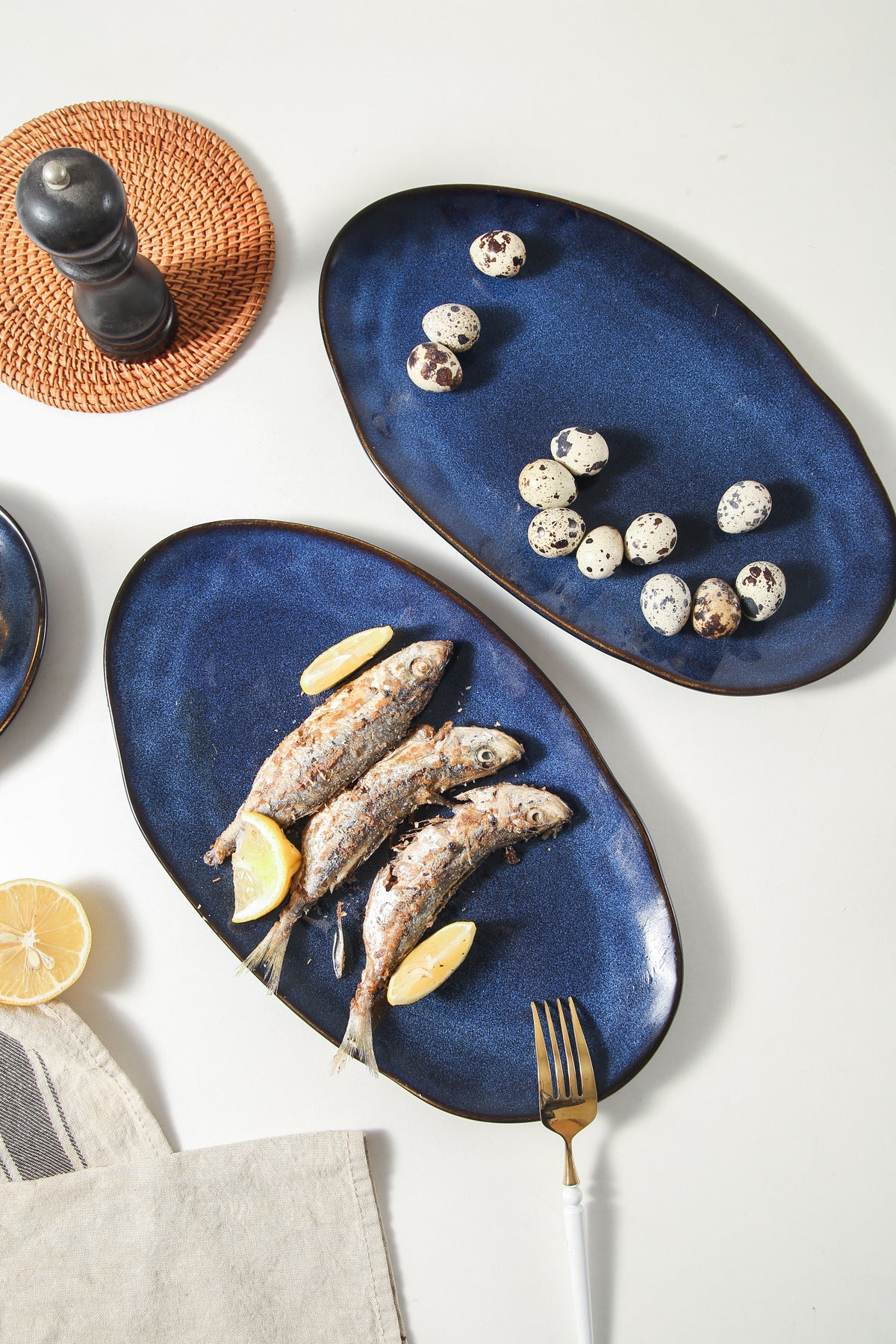 Ocean Blue Organic Serving Platter