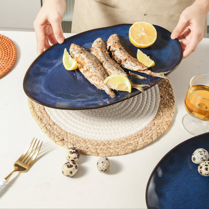 Ocean Blue Organic Serving Platter