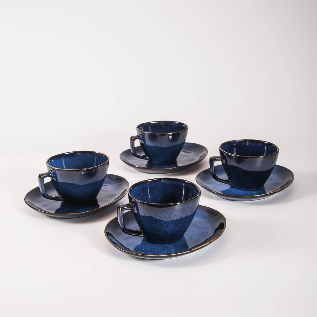 Ocean Blue Large Cup & Saucer Set