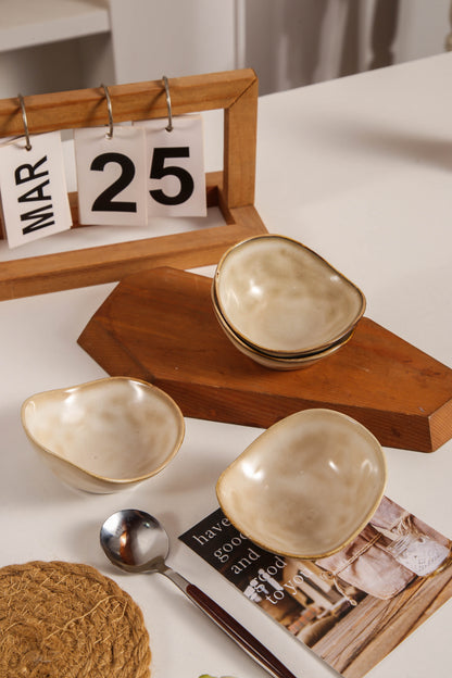 Crema Organic Pinch Bowl Set