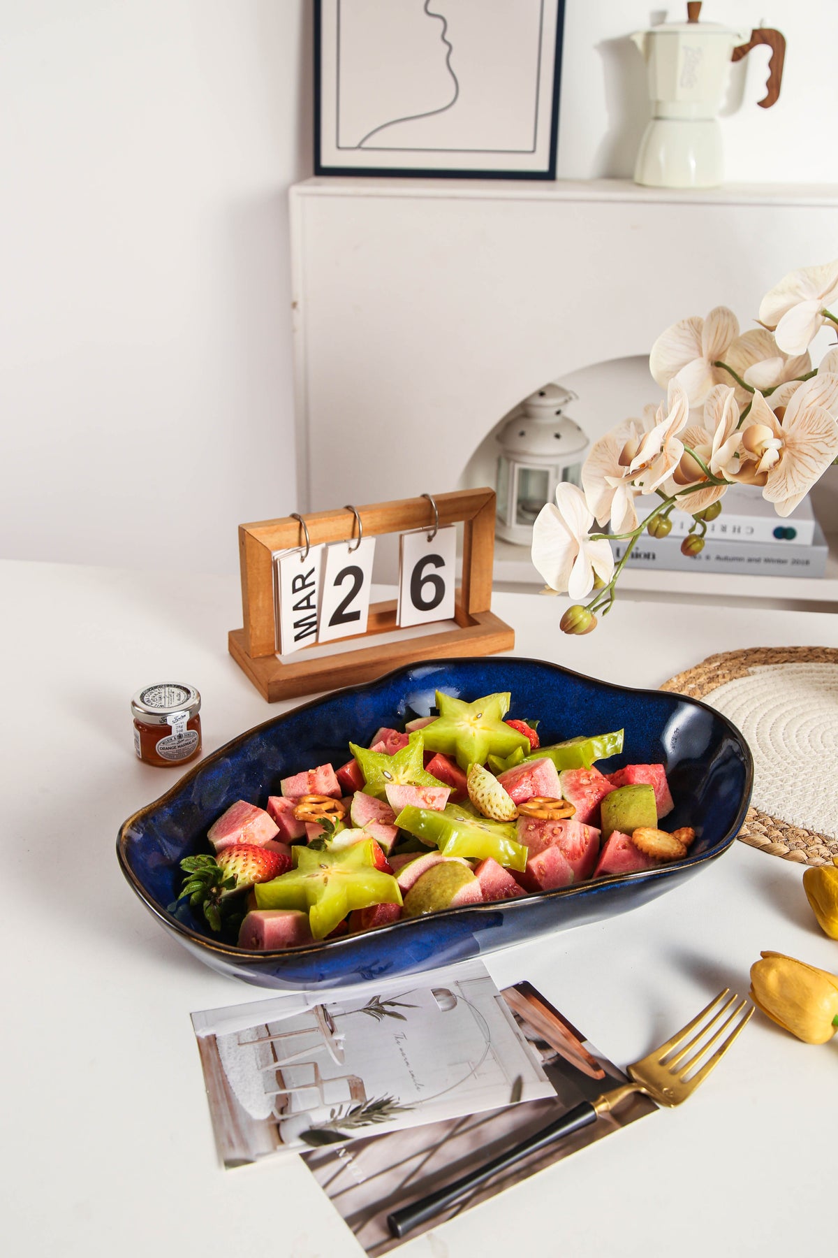 Ocean Blue Signature Platter Set