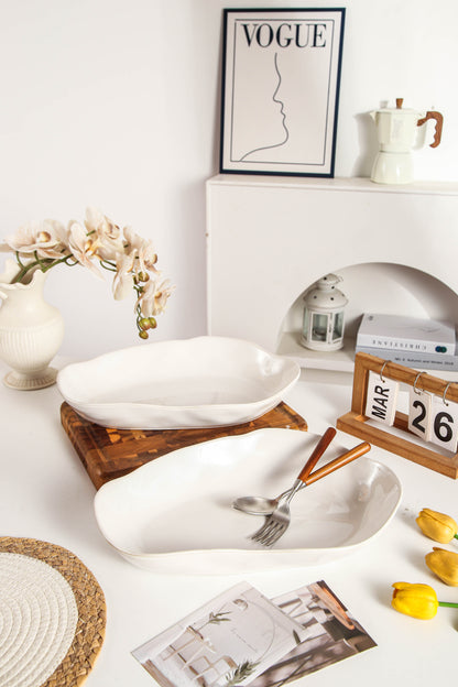 Pearl White Signature Platter Set