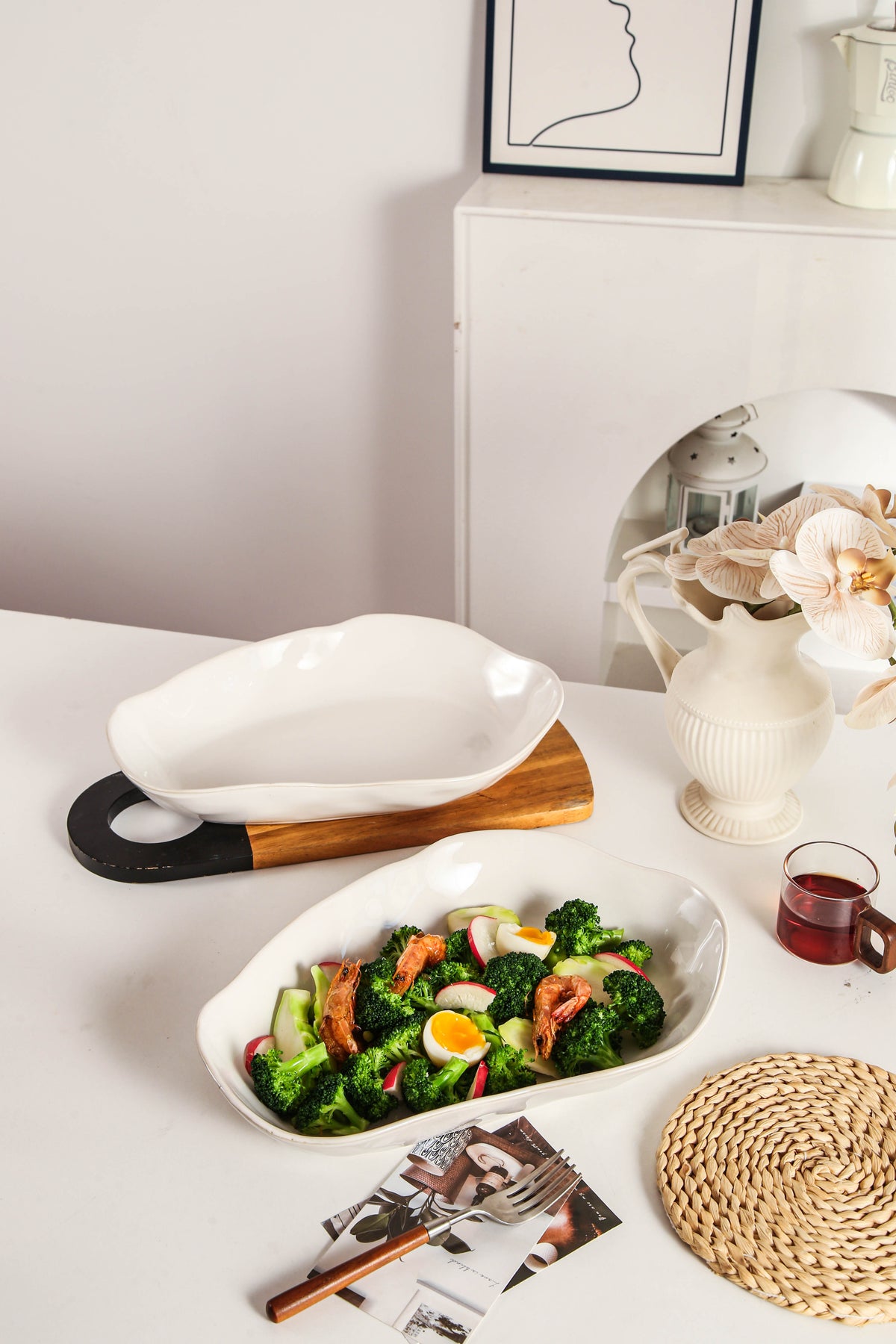 Pearl White Signature Platter Set