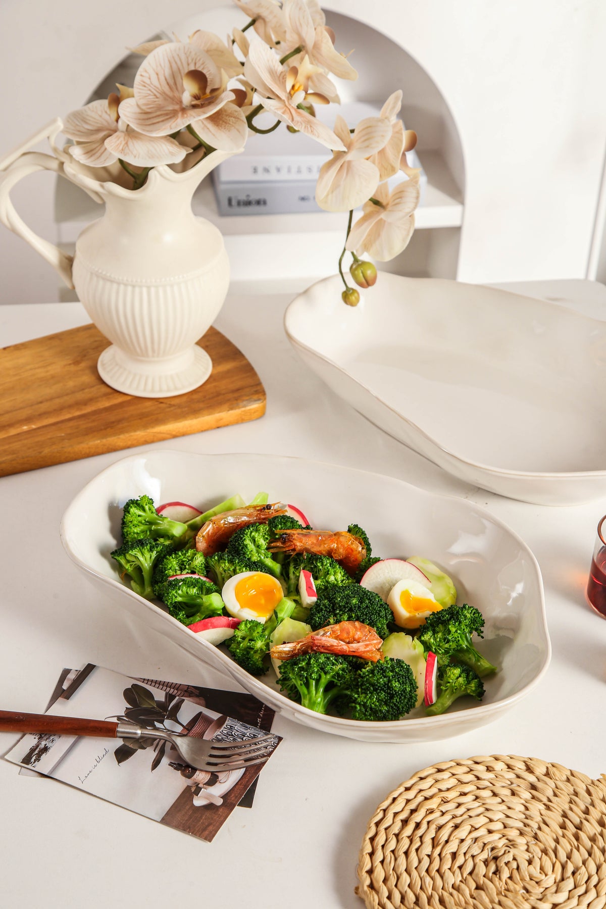 Pearl White Signature Platter Set