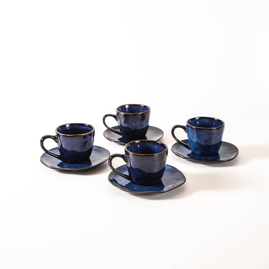 Ocean Blue Organic Espresso Set